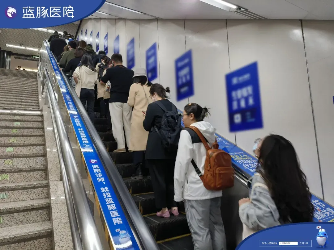 蓝豚医陪 | 重阳节前首个地铁广告出街！